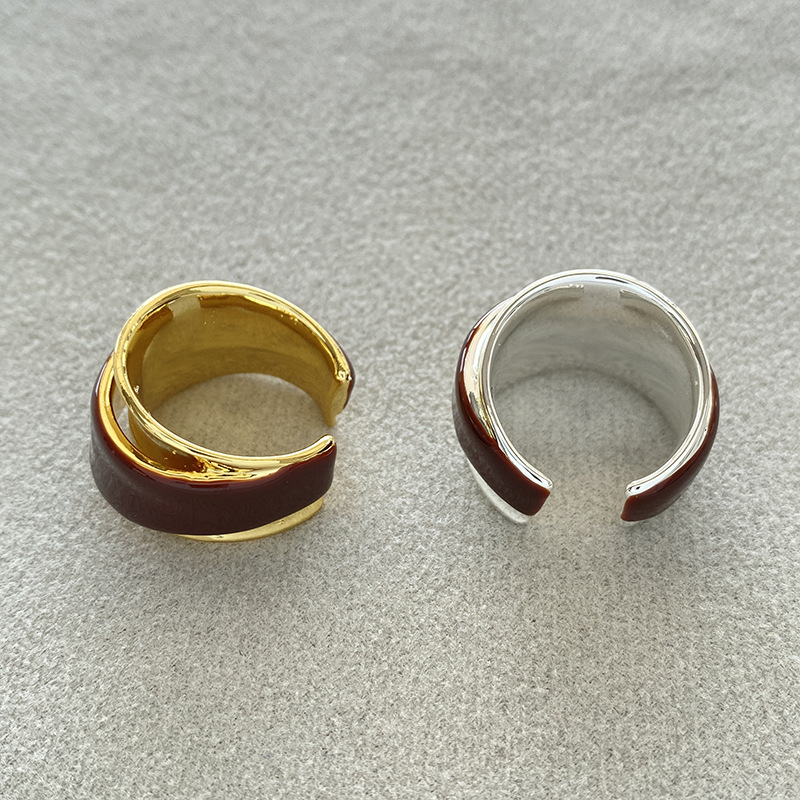 Bagues | Bague Avec Émail  |  Femme Bagues Bagues