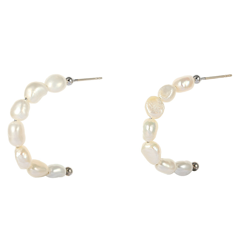 Bijoux Délicats | Boucles D’Oreilles Avec Perles Et Zircone  |  Femme Bijoux Bijoux Délicats