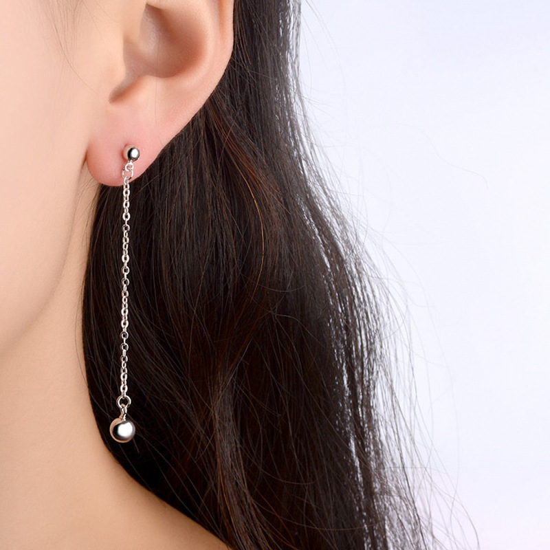 Bijoux Délicats | Longs Boucles D’Oreilles Avec Perles  |  Femme Bijoux Bijoux Délicats