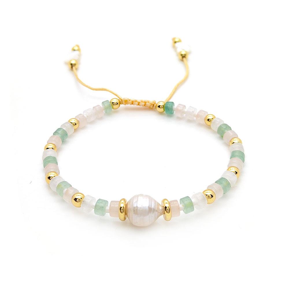 Bracelets | Bracelet Élastique Avec Perle D’Eau Douce  |  Femme Bijoux Bracelets