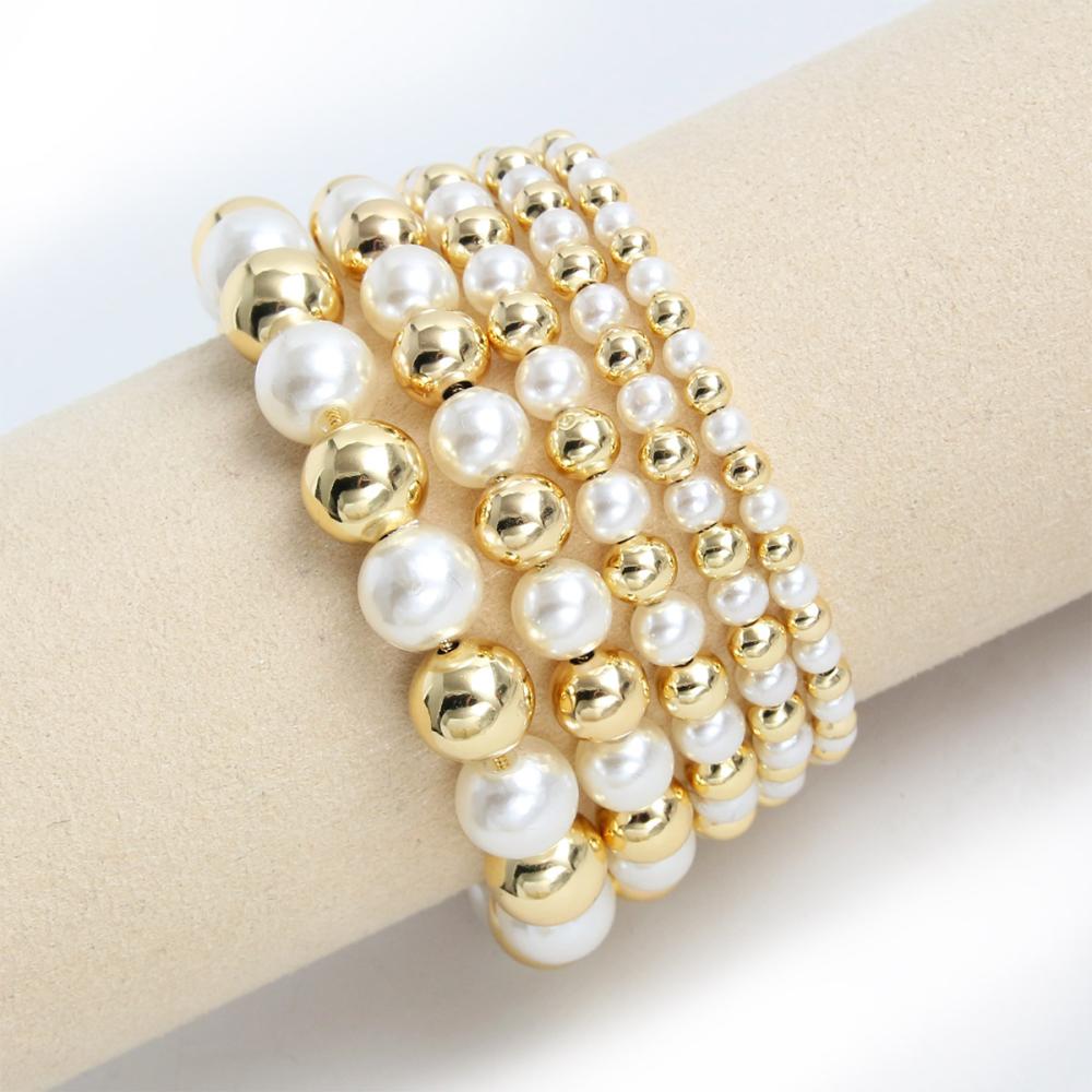 Bracelets | Large Bracelet Avec Perles  |  Femme Bijoux Bracelets