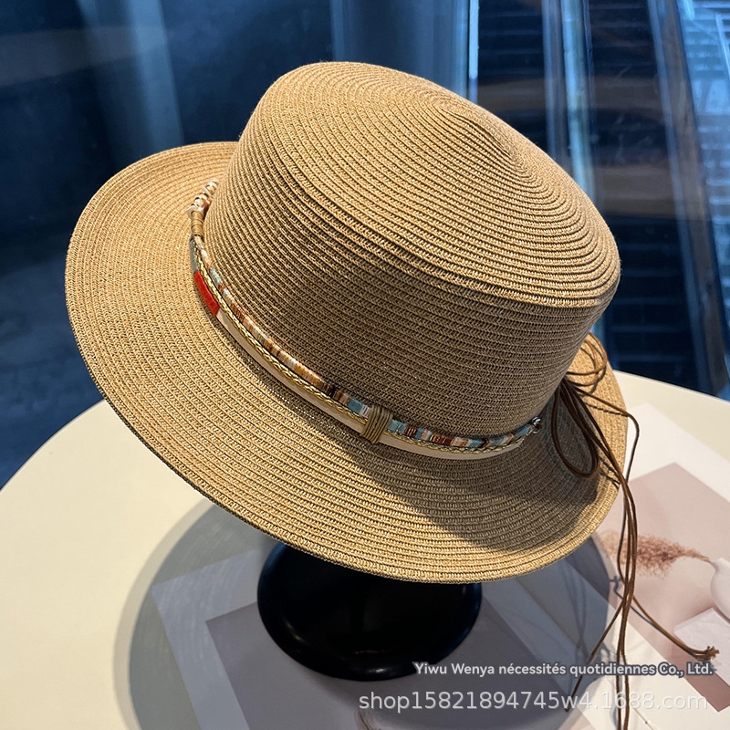 Chapeaux | Chapeau Effet Paille  |  Femme Accessoires Chapeaux