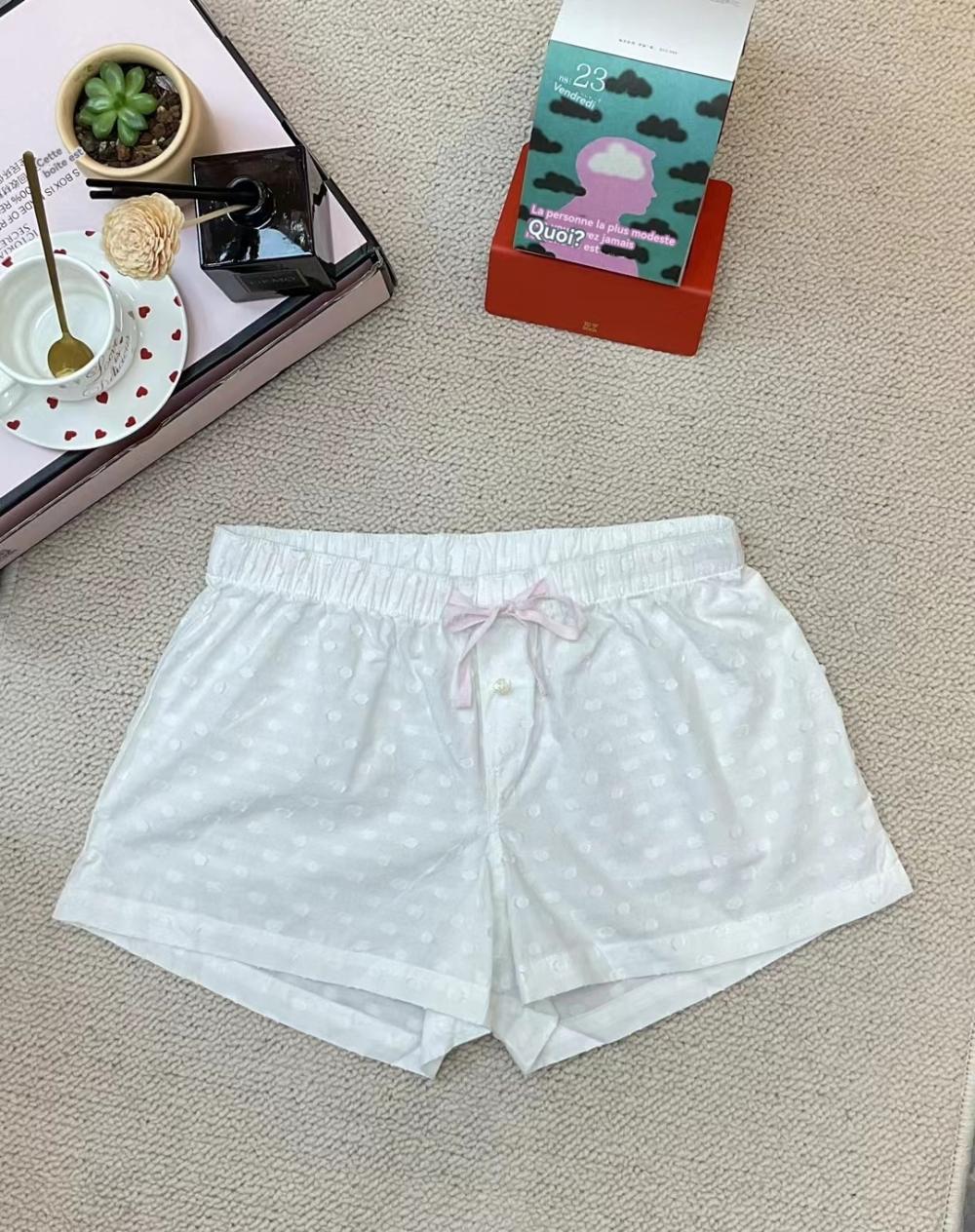 Jupes Et Shorts | Online Exclusive -Shorts En Coton Avec Broderie  |  Femme Jupes Et Shorts Femme