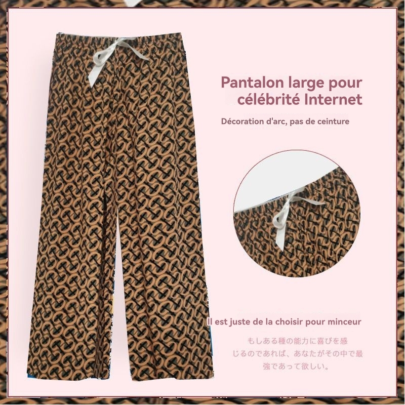 Pantalons | Online Exclusive – Pantalon Fluide Imprimé  |  Femme Pantalons Femme