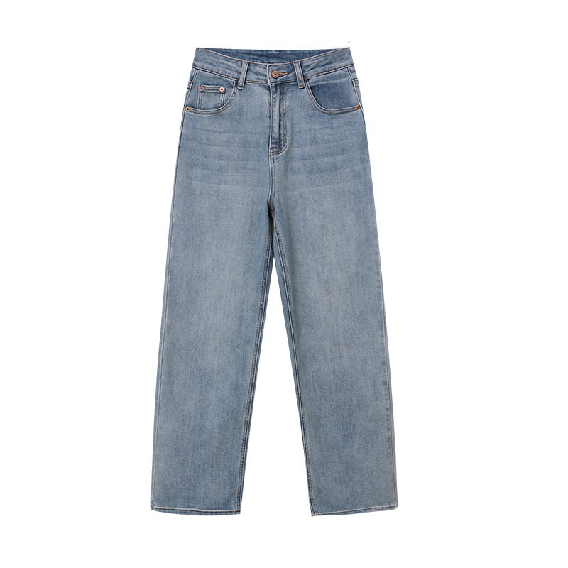 Pantalons | Pantalon En Denim À Jambe Large  |  Femme Pantalons Femme