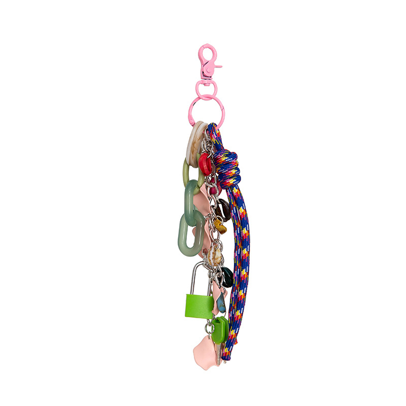 Porte-Clés | Porte-Clés Créole Multicolore  |  Femme Accessoires Femme