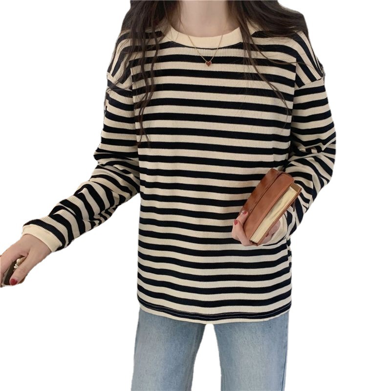 Pulls Et Cardigan | Pull En Maille Rayée  |  Femme Pulls Et Cardigan Femme