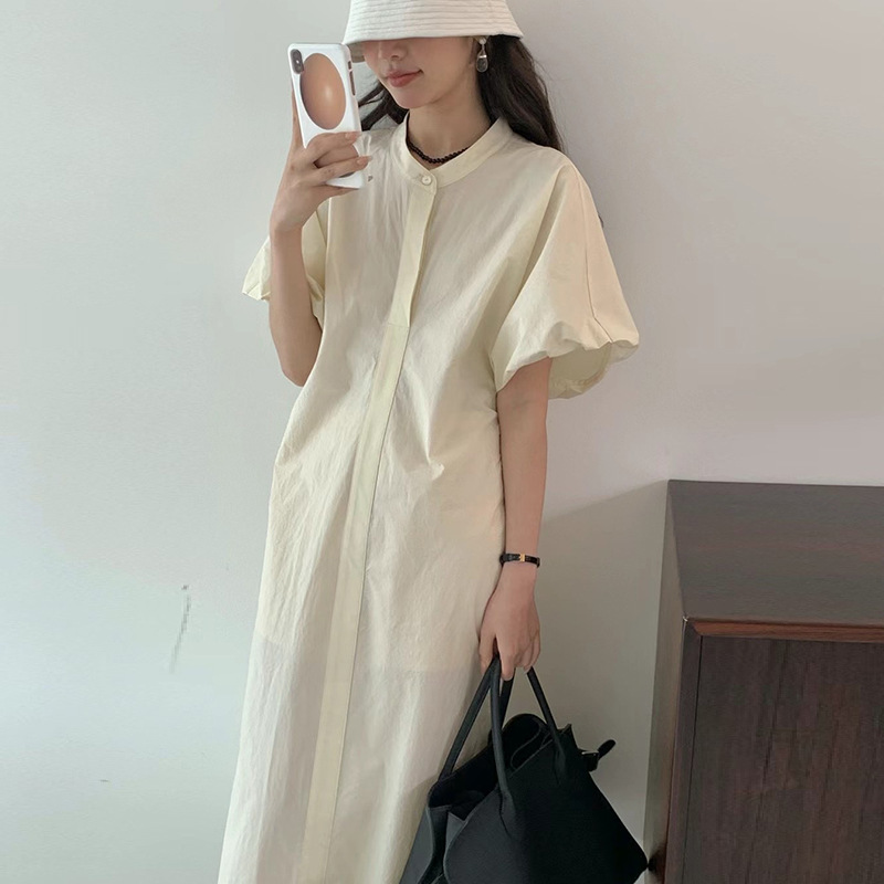 Robes | Robe Longue À Boutons  |  Femme Robes Femme