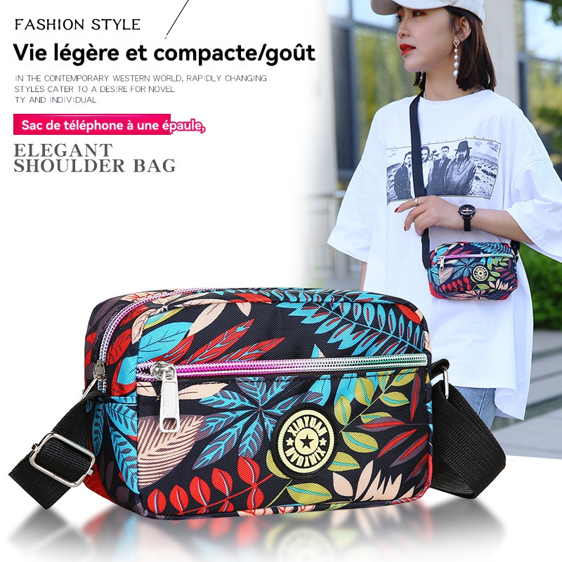 Sac Multi-Usages | Sac Multi-Usages Imprimé En Nylon  |  Femme Portefeuilles Femme