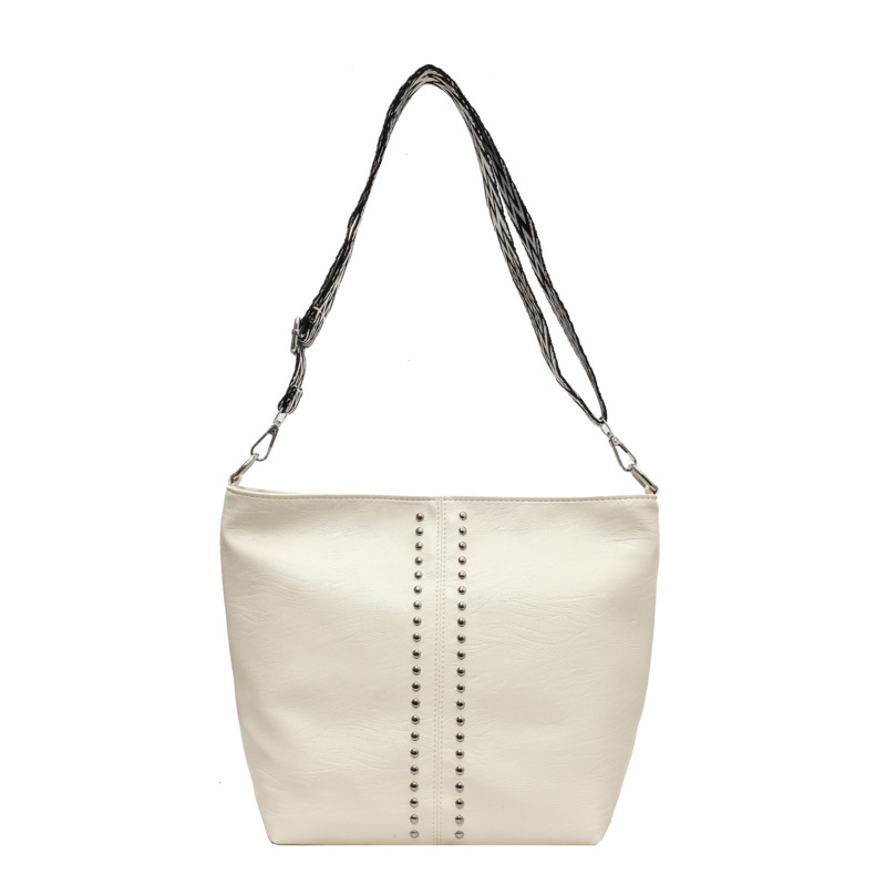 Sacs Portés Épaule | Sac Seau Avec Clous  |  Femme Sacs Femme