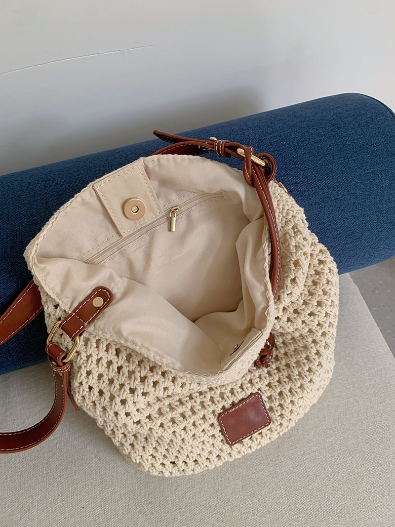 Sacs Portés Main | Sac Tote Macramé  |  Femme Sacs Femme