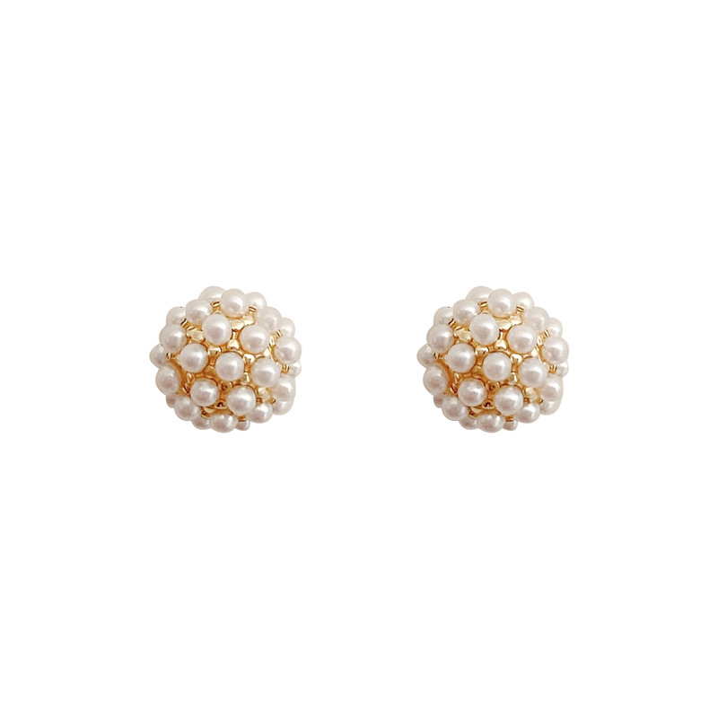 Bijoux Délicats | Boucles D’Oreilles Sphères Courtes  |  Femme Bijoux Bijoux Délicats