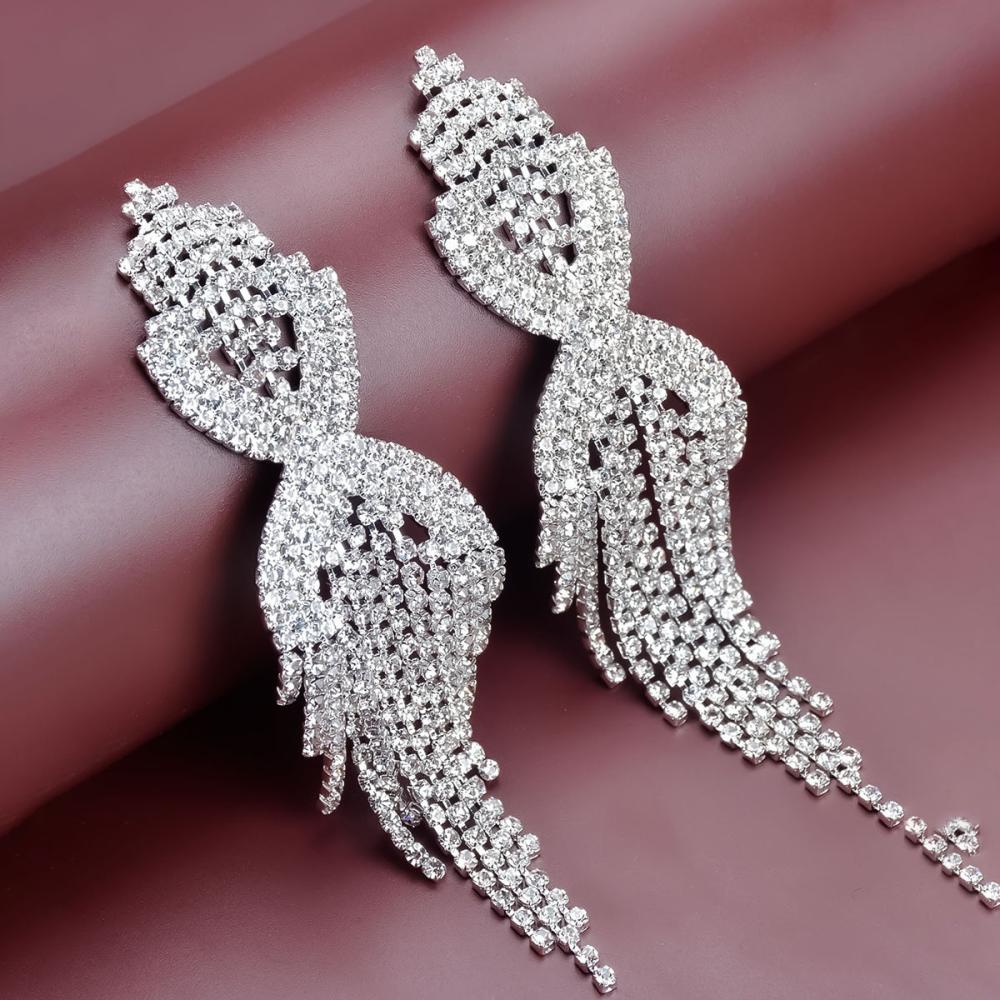 Bijoux Soirée | Boucles D’Oreilles Longues En Perles  |  Femme Bijoux Bijoux Soirée